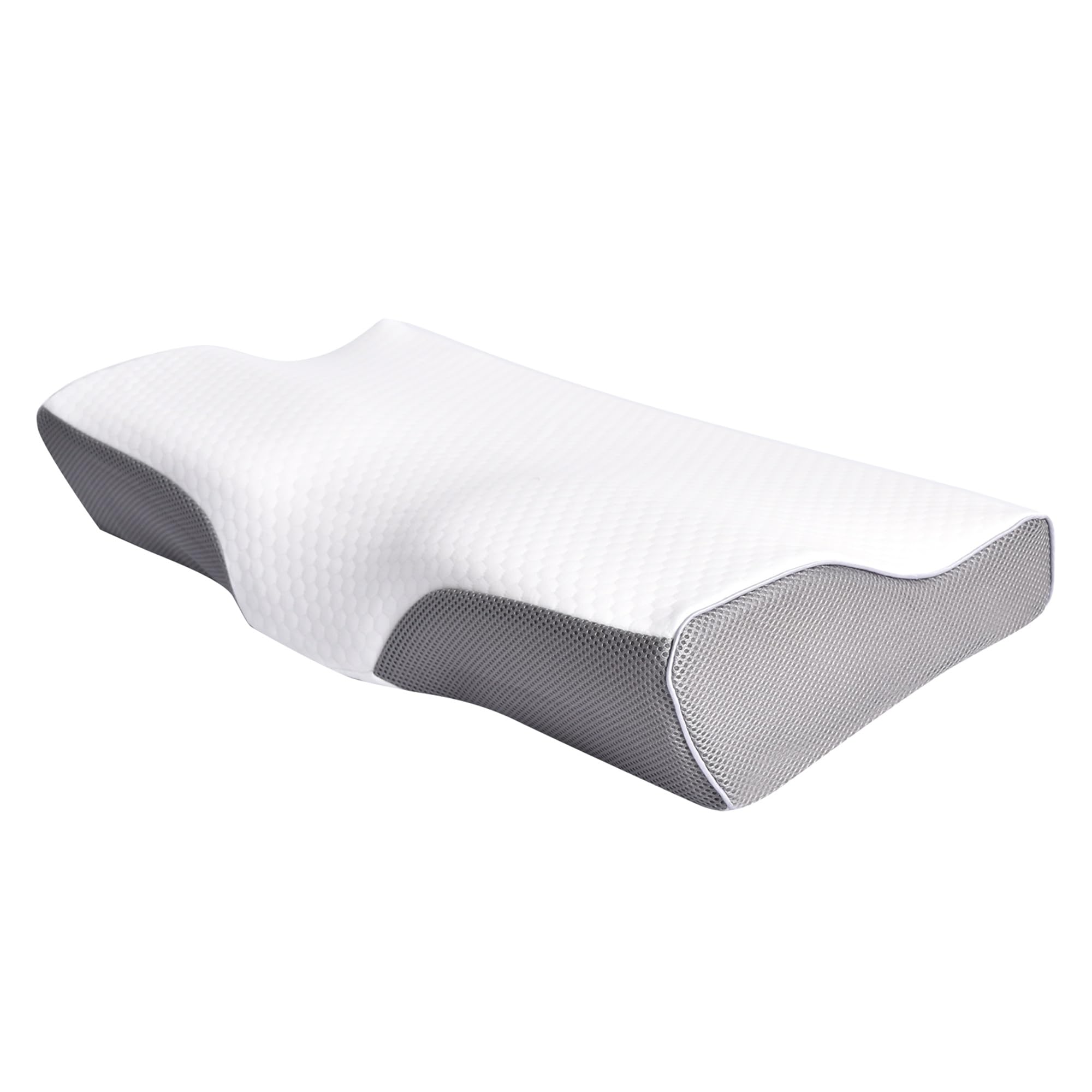 Nackenkissen Orthopädisch – Ergonomisches Kopfkissen & Nackenstützkissen gegen Nackenschmerzen – Memory Foam Schlafkissen & Anti Schnarch Kissen