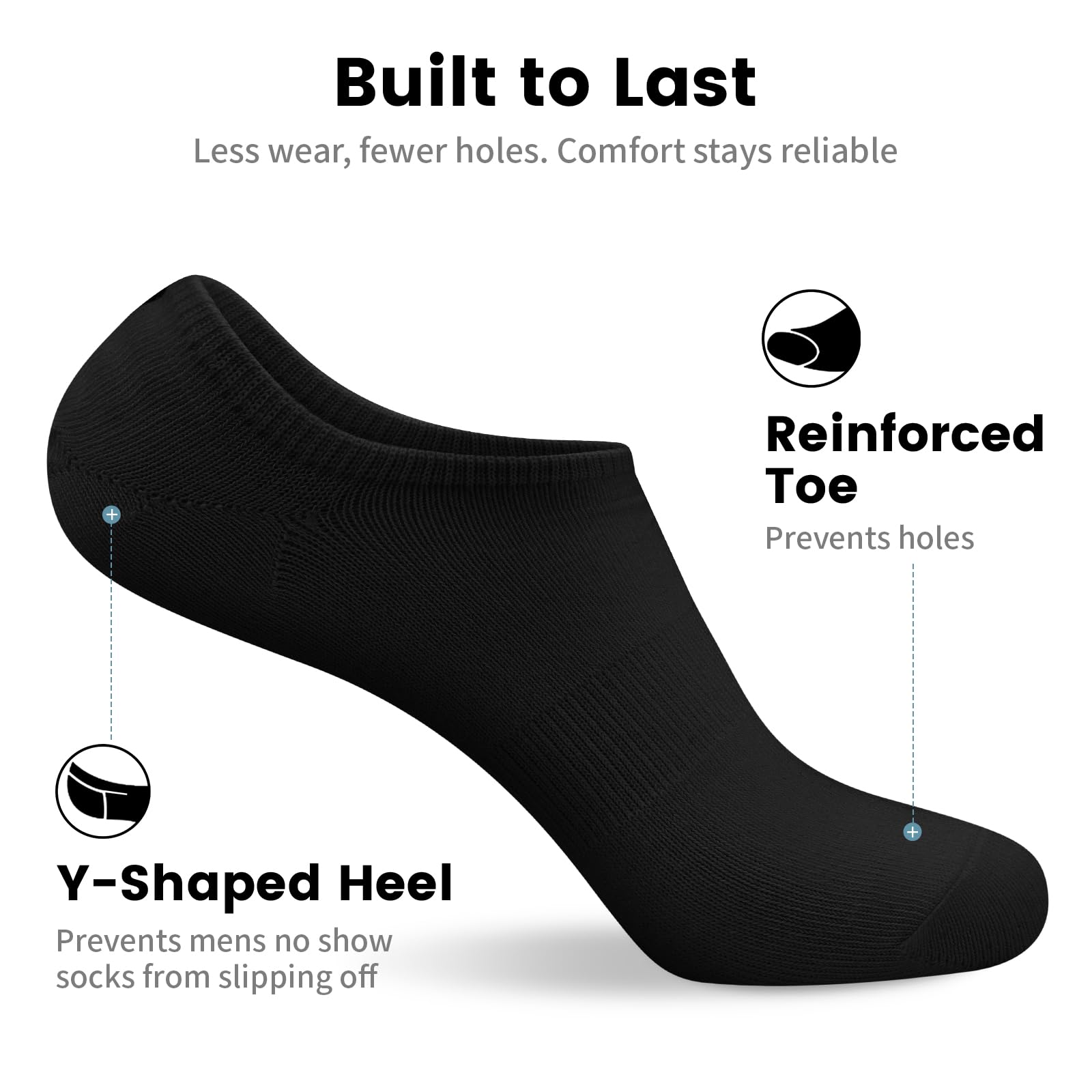 Calcetines cortos de algodón para hombre, de corte bajo, para hombre