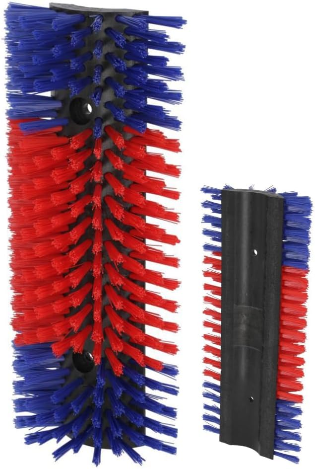 Universal Scratching Brush Cow Scratching Pole Large Durable Polyamide Bristles 22x50x9cm Stable Cattle Pony Goats Sheep