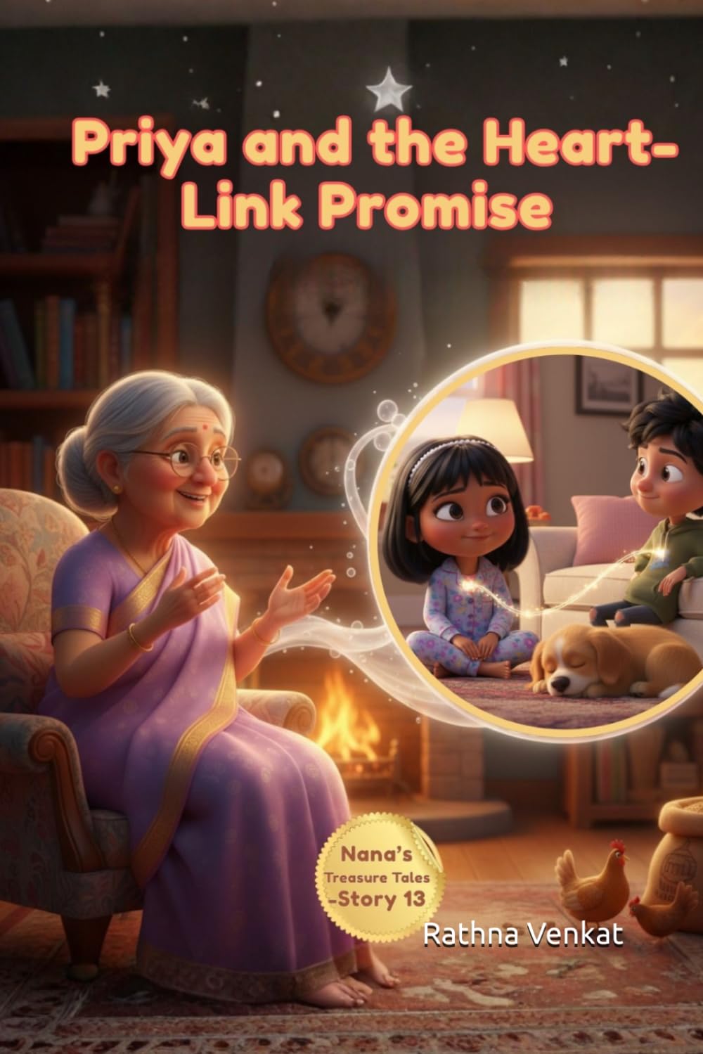 Priya’s Big Lesson: The Heart-Link Promise: Teaching Children Responsibility, Honesty, and the Power of a Promise through Heartfelt Sibling Stories (Nana's Treasure Tales)