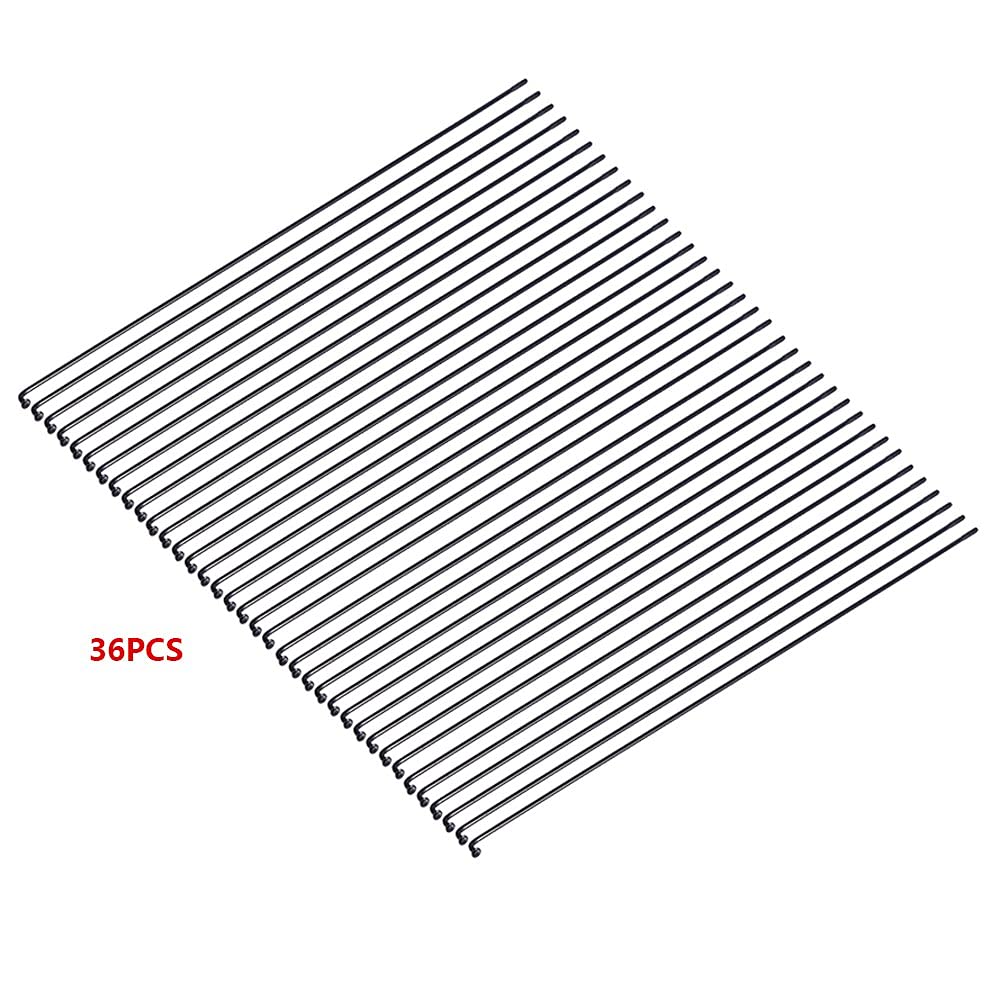 Acesome Fietsspaken, 10/36 stuks met nippel, 71-253 mm, diameter 2,5 mm