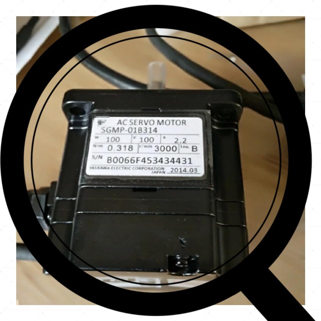 Moteur SGMP-01B314 AC SERVO MOTOR à haute dynamique pour commande numérique - 2