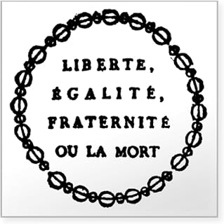 CafePress Art French Revolution 1 Square Sticker 3 X 3 Square Bumper Sticker Car Decal
