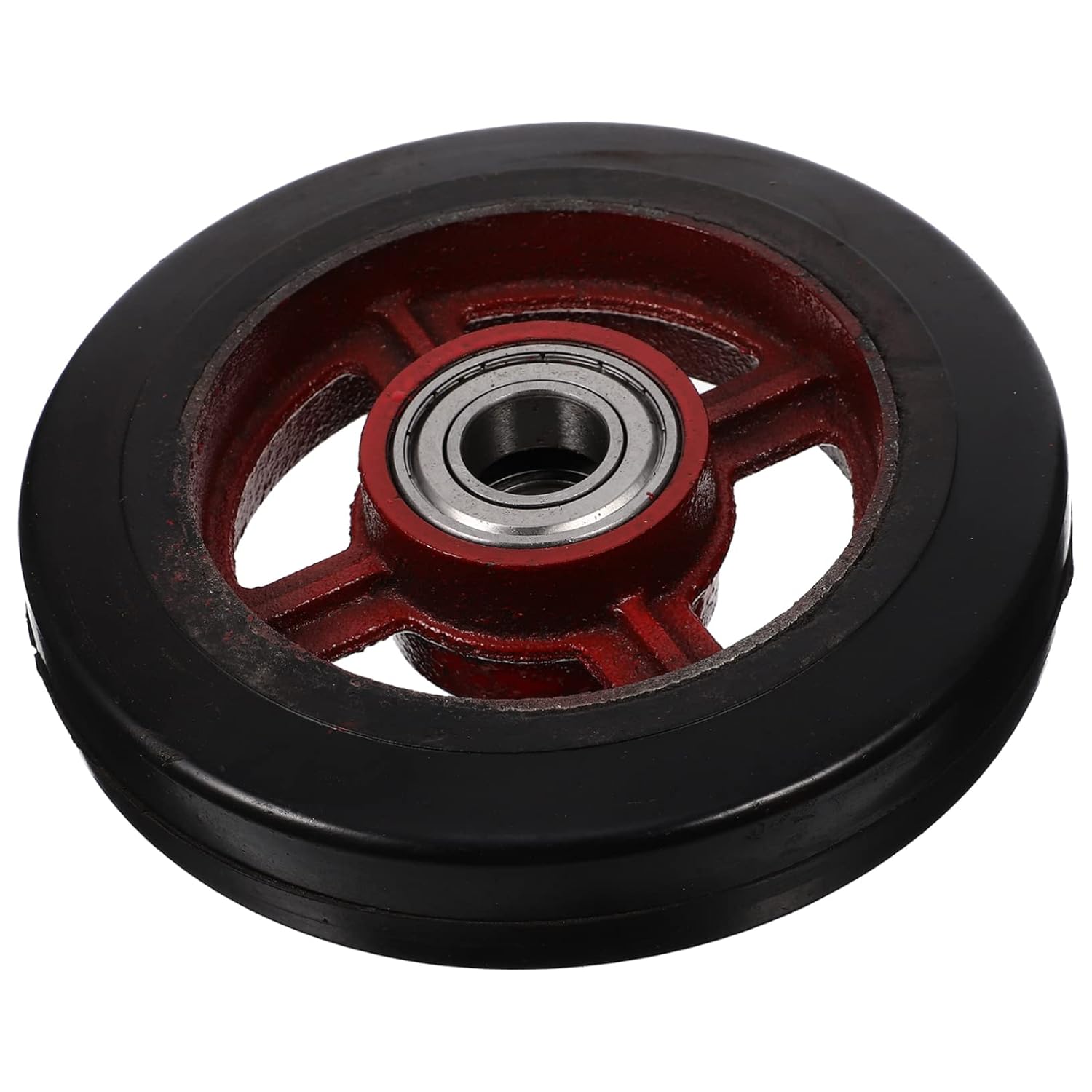 LIFKOME Non Skid Garden Replacement Heavy Duty Lawn Trolley Wheel for Outdoor Gardening Easy Installation for Garden Carts and Trolleys
