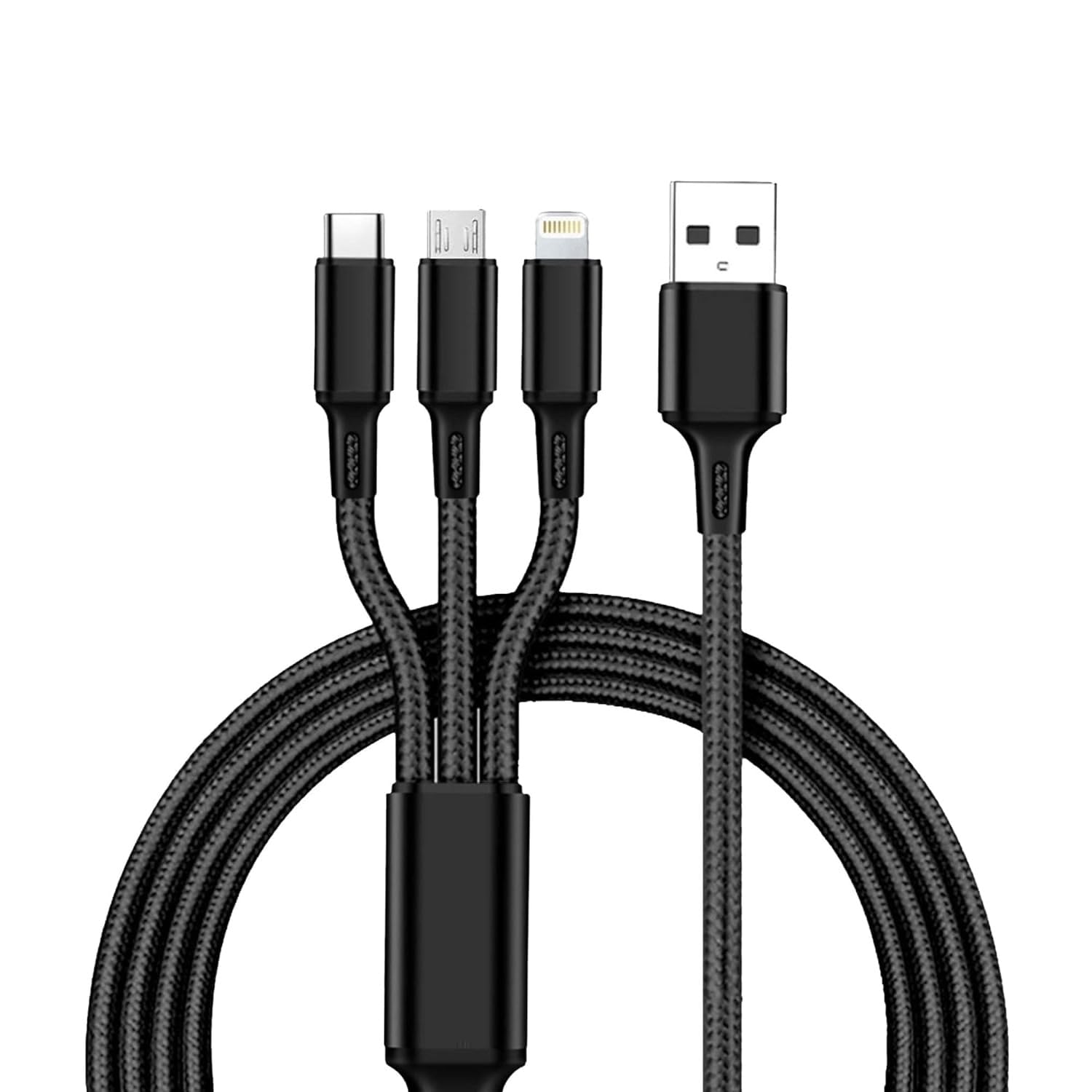 See full amazon price history chart for SKYCELL Unbreakable 1.2 Mtr 3 in 1 Multi Charger Cable for Fast Charging/Multi Pin USB Charging Cable Compatible for Car, iPhone, iPad, Samsung, Black SKYCELL Unbreakable 1.2 Mtr 3 in 1 Multi Charger Cable for Fast Charging/Multi Pin USB Charging Cable Compatible for Car, iPhone, iPad, Samsung, Black (B0D87LT5R6) Amazon Price History, Amazon Price Tracker