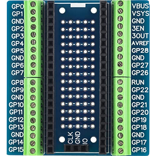 Module Pi Pico Breakout Board 2.54 vis de borne mini Raspberry Pi Pico extension