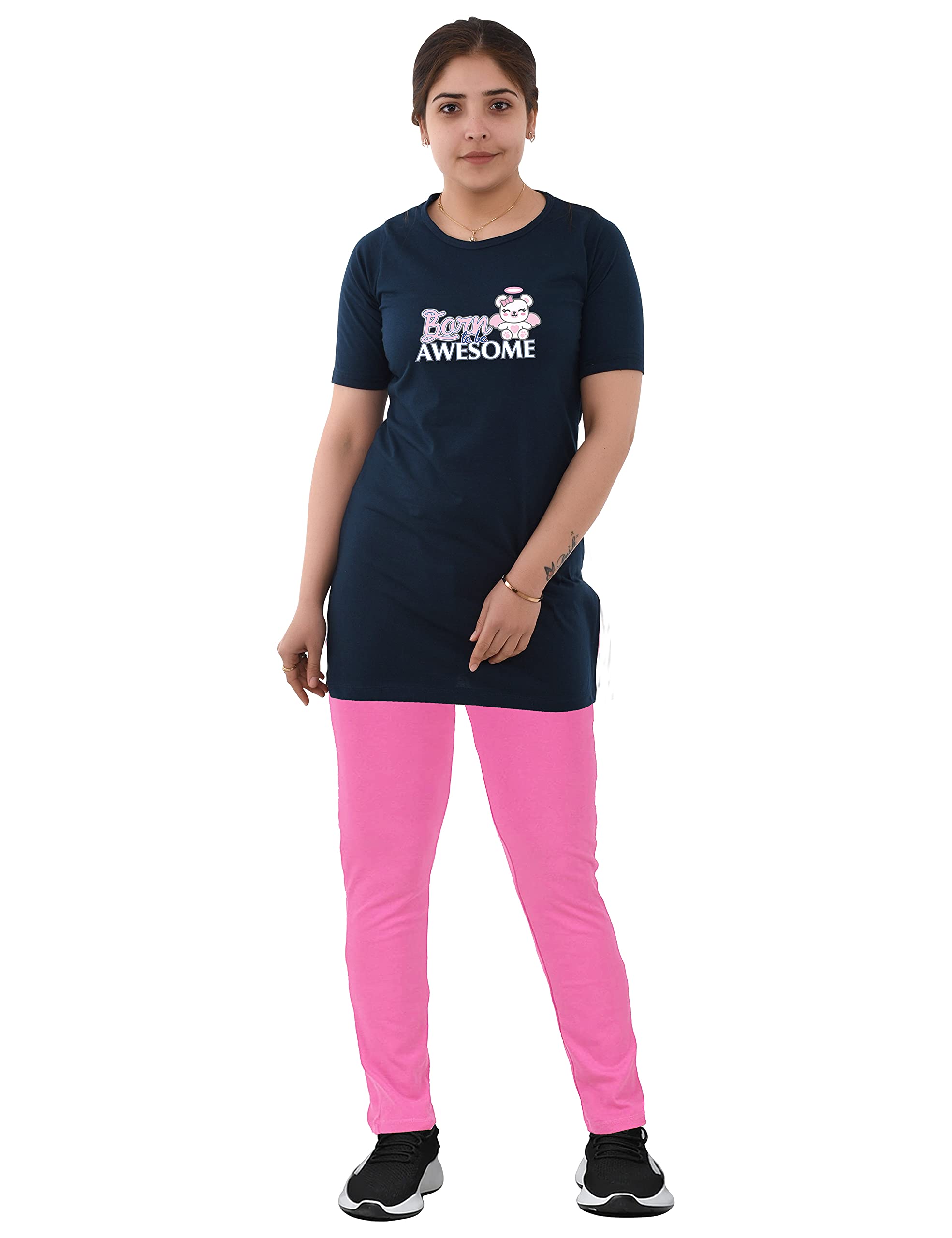 Women Cotton Printed Top and Pyjama Set |Night Suit Set| Night Dress Set|-image-12