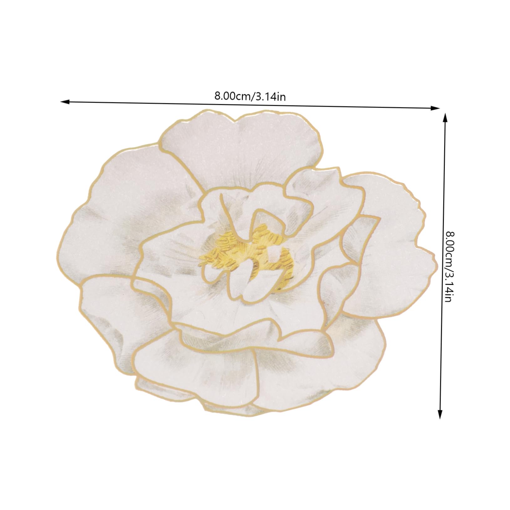 Uonlytech 5 Series Pegatinas De Flores Para Scrapbooking Stickers De Plantas Para Manualidades Decoración De Álbumes Y Diarios Creativo Y Duradero 40 Hojas*5