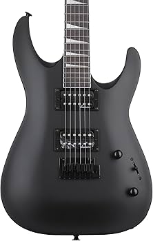 Jackson JS Series Dinky Arch Top JS22 DKA - Preto acetinado