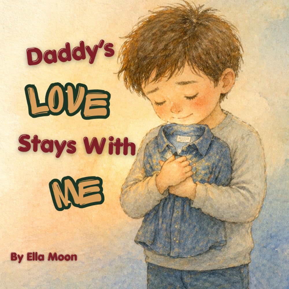 Daddy's Love Stays With Me: A Gentle Story for Children About Grief, Missing Dad, Big Feelings, and Finding Calm and Comfort