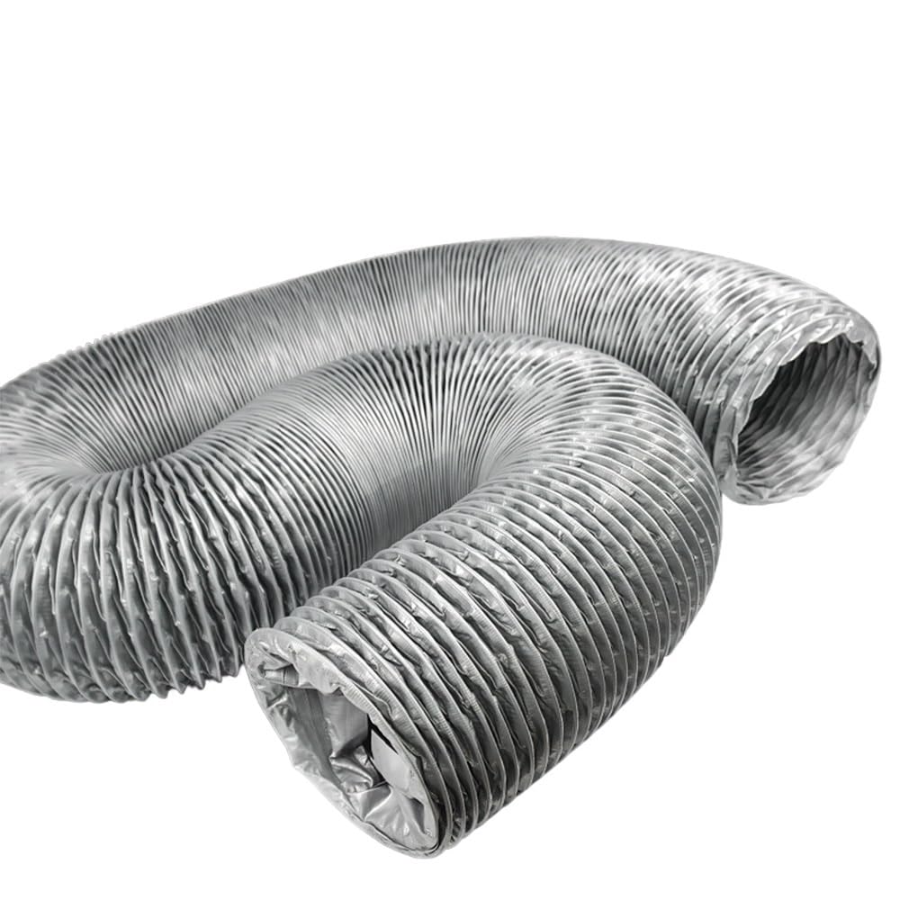 Tuyau d'air flexible en nylon extensible 50mm - Haute résistance thermique avec fil d'acier