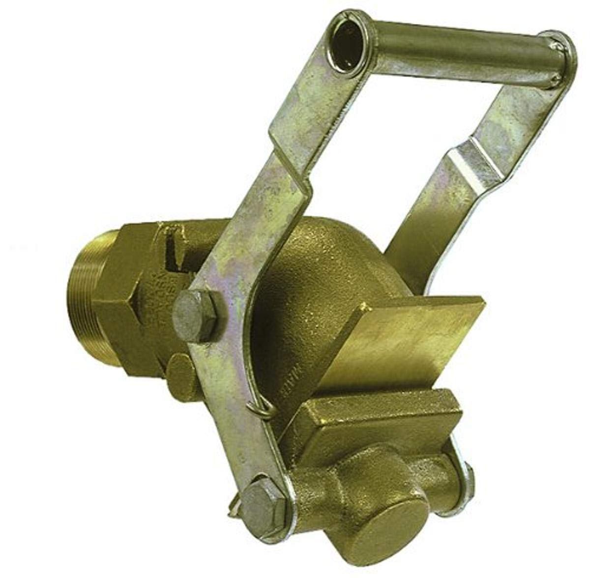 Wesco 272034 Heavy Duty Brass Gate Valve, 2" NPT Connection