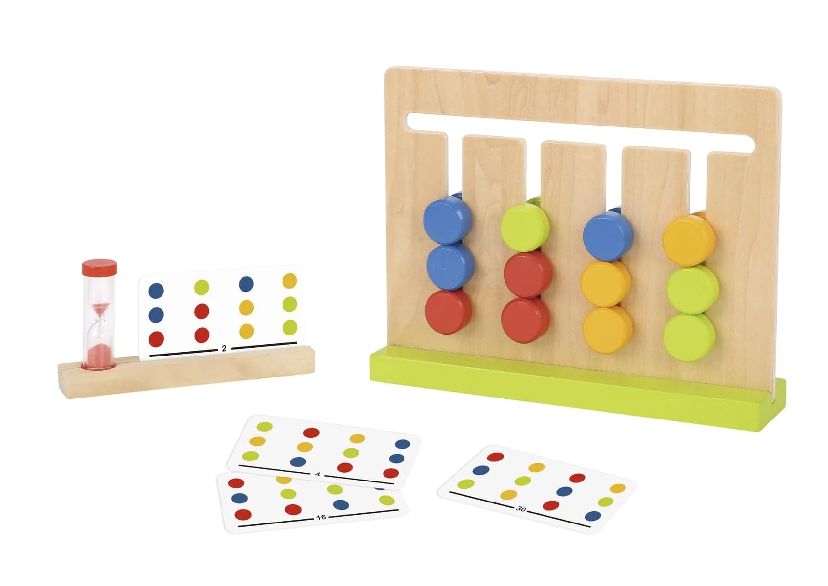Tooky Toy Wooden Logic Game Puzzle, 3+, Pattern Matching, Problem-Solving, Educational