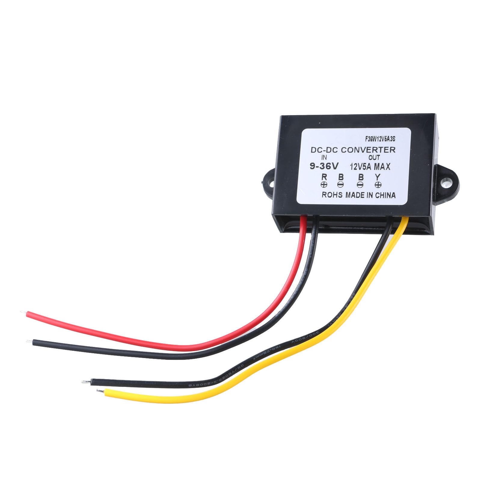 DC9V 36V a 12V 5A Módulo convertidor de voltajes Adaptador de corriente para coche y convertidor LED