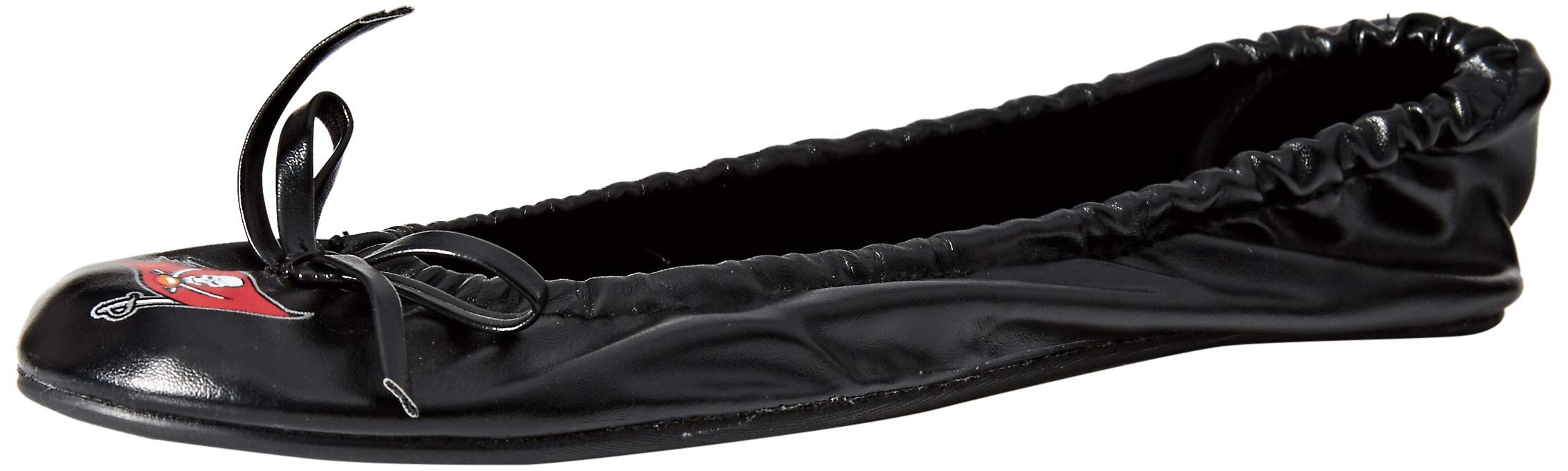 New England Patriots Exclusive Team Logo Flats With Clutch Large