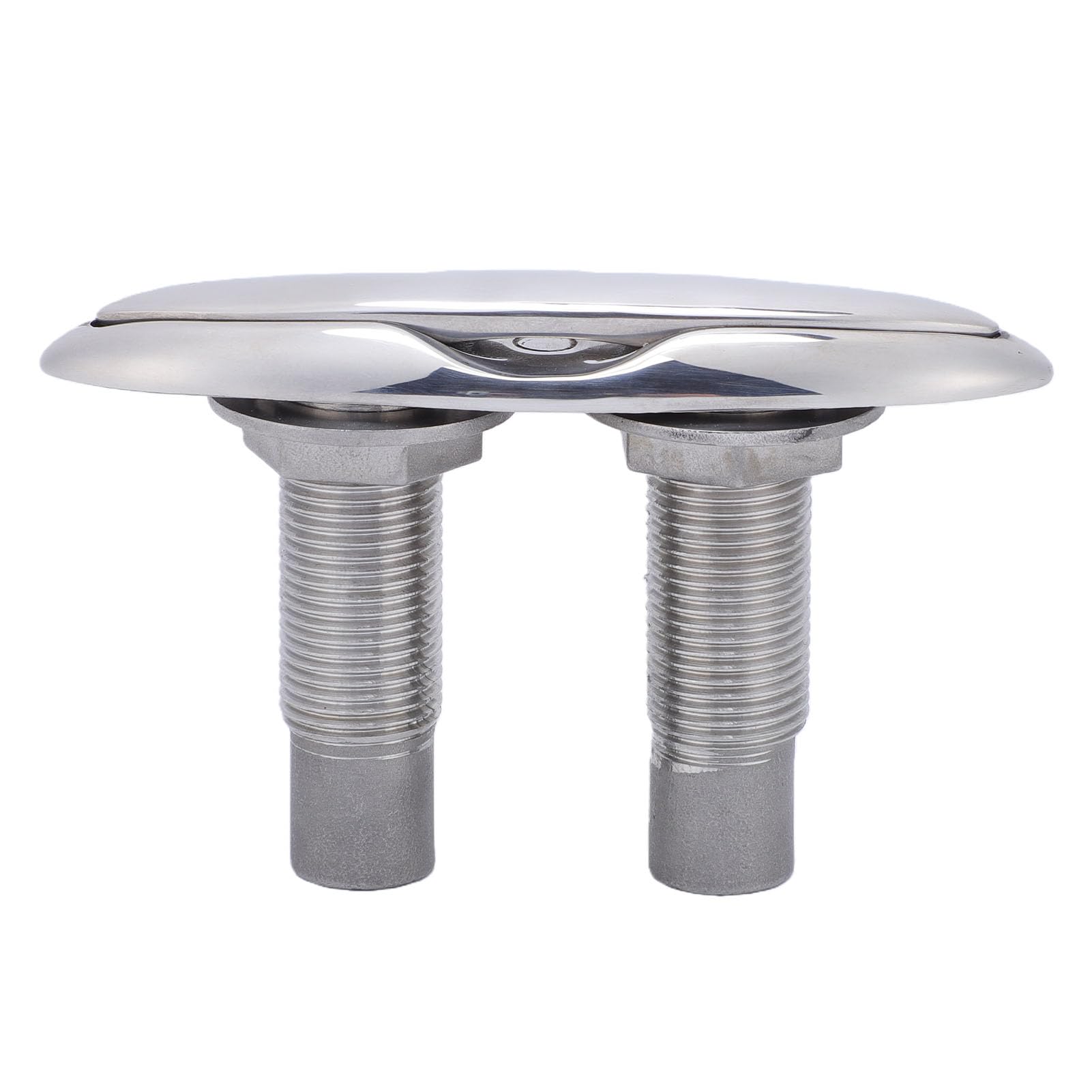 Pull-Up-Bootsklampen, 5-Zoll-einziehbare Pop-Up-Klampe, bündige Montage, Deckklampe für Yachten, Kajaks, Edelstahl 316 in Marinequalität, hochglanzpoliert