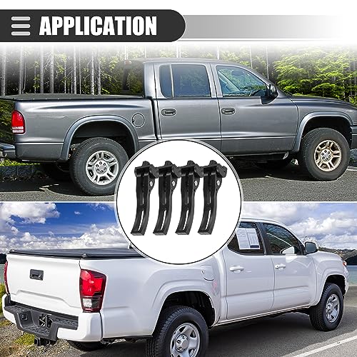 Motoforti AMOTO230629000229 Rear Clamp, Truck Bed Tonneau Cover Clamp, Universal Replacement Parts For Hard Folding Or Soft Folding Tonneau Cover, Plastic thumb #2