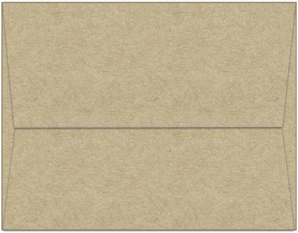 Note Card Cafe A6 Brown Kraft Envelopes | 6.5 x 4.75 in | 40 Pack | Standard Square Flap | for Invitations, Greeting Cards, Mailing, Weddings, Showers, Birthdays, Thank You Cards, Sympathy Cards