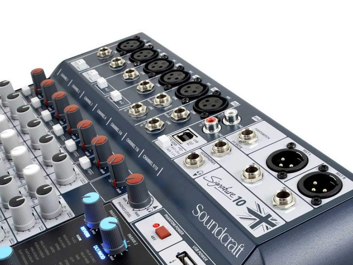 Mesa de Som 10 Canais Signature 10 : Amazon.com.br: Instrumentos