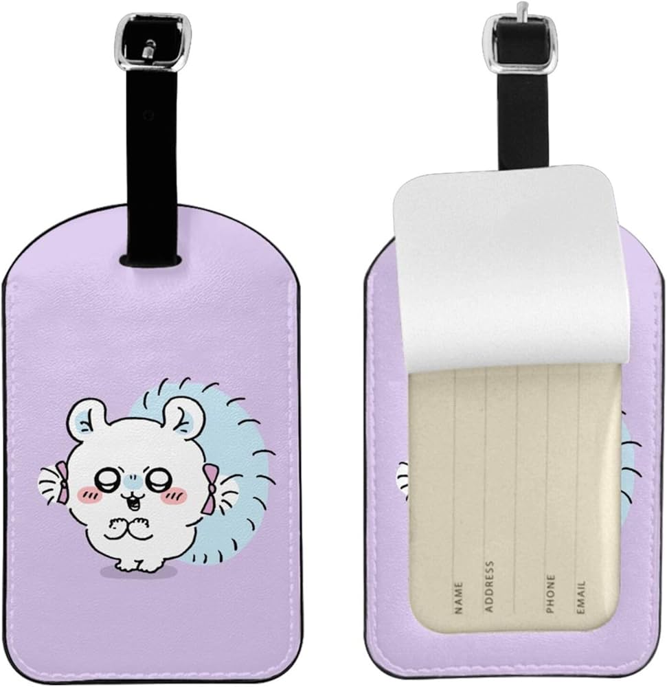 Amazon.co.jp: 荷物タグ ちいかわ モモンガ ネームタグ ラゲッジタグ