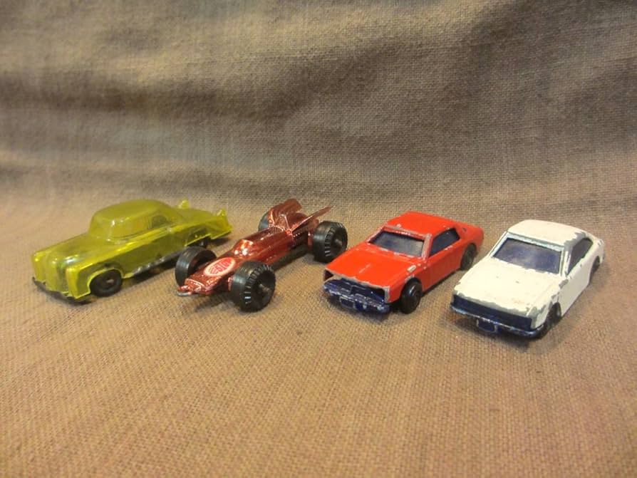 Amazon | 日本製 昭和 レトロ 当時物 ミニカー 4台 セット