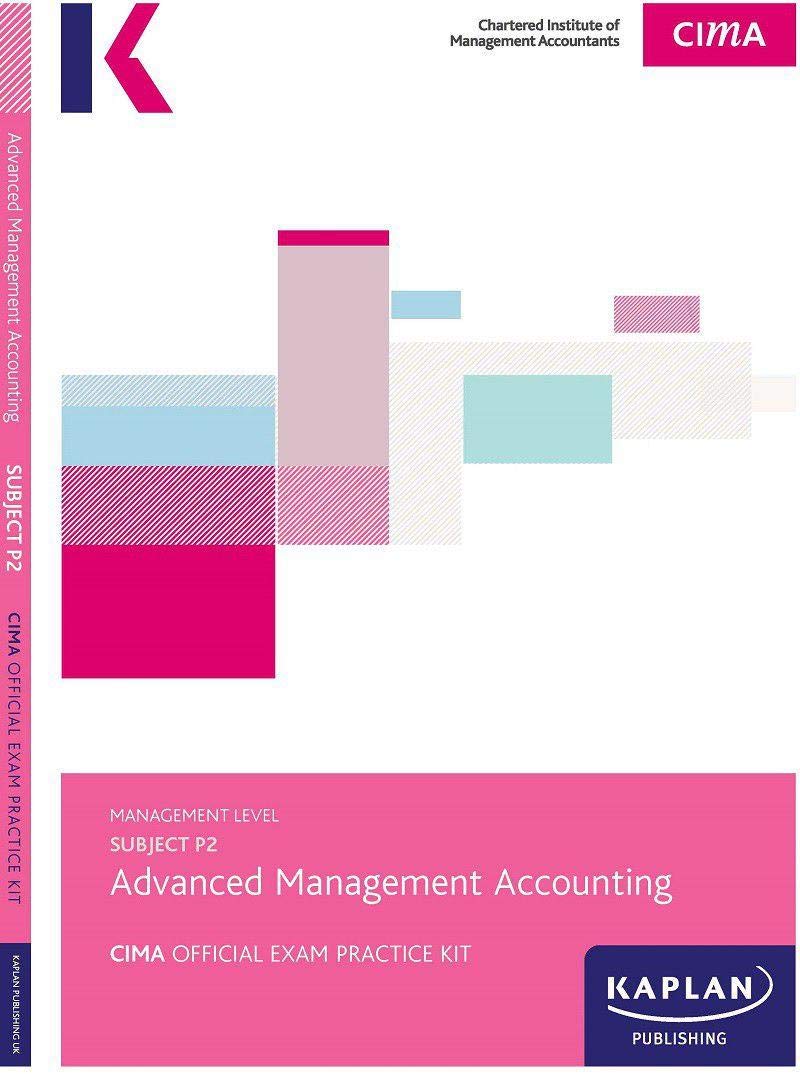 P1 MANAGEMENT ACCOUNTING - EXAM PRACTICE KIT. PUBLISHING 9781784159351 New**
