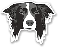 Vista 2 de Border Collie - Adhesivo para perros para álbumes de recortes, calendarios, artes, manualidades infantiles, álbumes, diarios de viñetas, paquete
