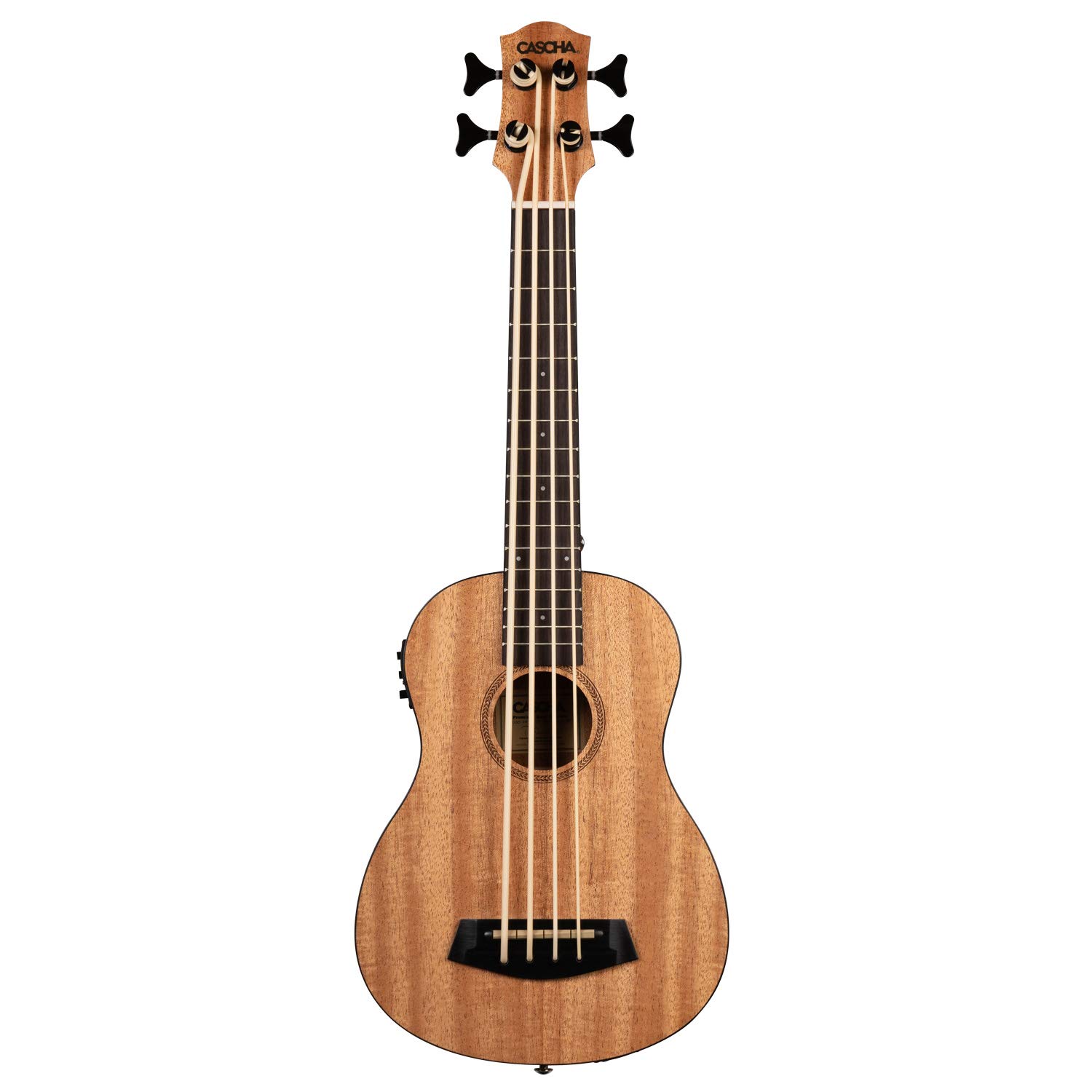 Cascha HH 2175 Electro-Acoustic Bass Ukulele