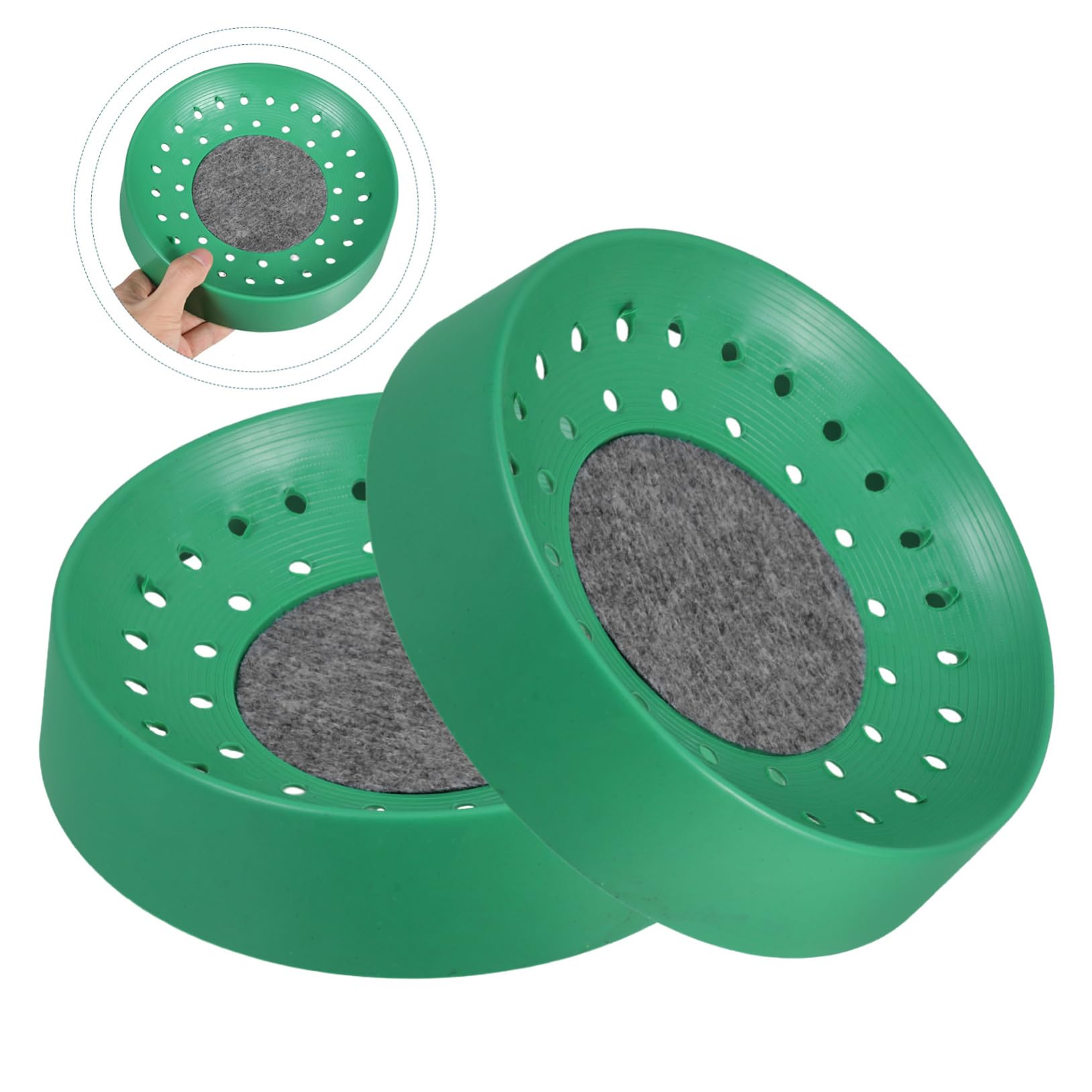 Cuencos para Nidos de Aves y Pájaros Función Resistente, Plástico Duradero, Tamaño Mediano, Apto para Jaulas de Aves, para Criadores y Aficionados Avicultura