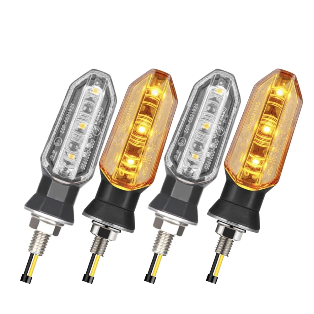 Amazon | MAKUMINORS LED 12V ミニ ウインカー ランプ バイク