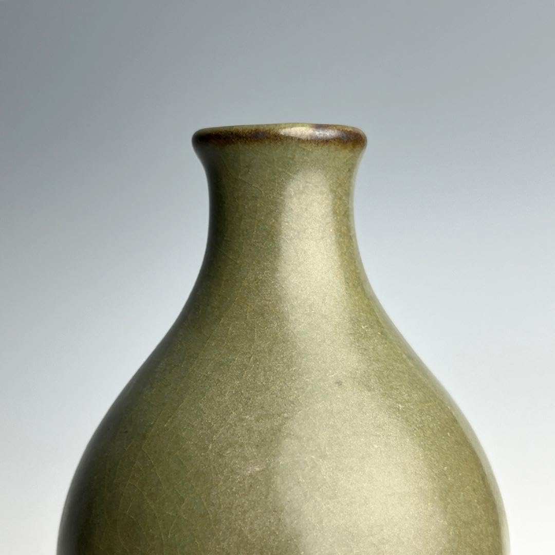 蕎麦釉 瓢箪 葫芦瓶 清朝期 古玩 中国美術 唐物 擺件（Yahoo 