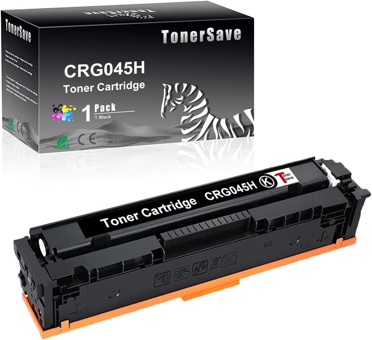 TonerSave Compatible Canon 045 045H CRG045H Toner Black for Canon