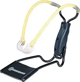 Estilingue dobrável Beeman Marksman Laserhawk, preto