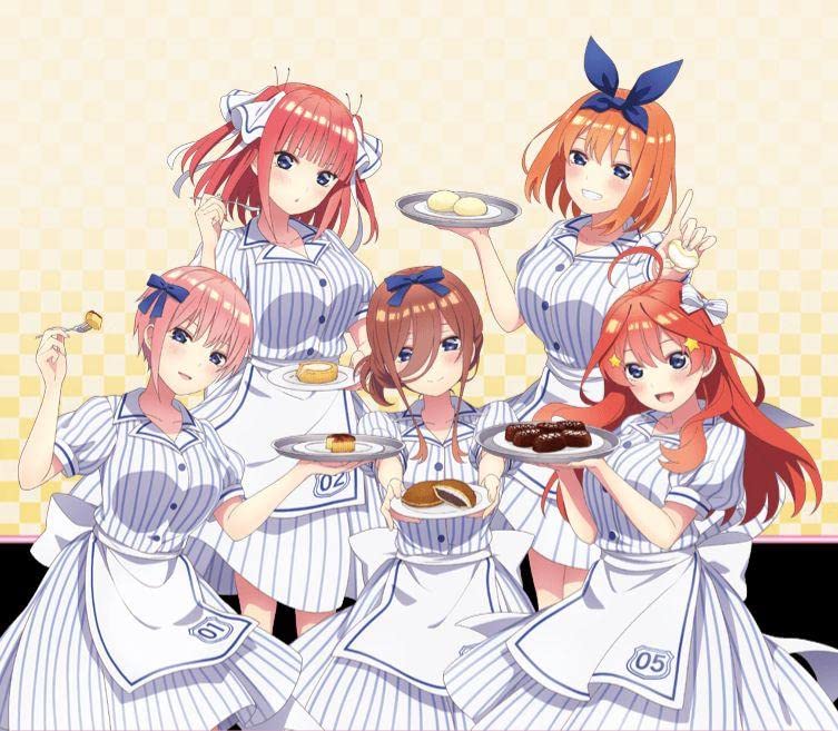 Amazon.co.jp: 五等分の花嫁 アクリルスタンド アクスタ 五つ子 セット 