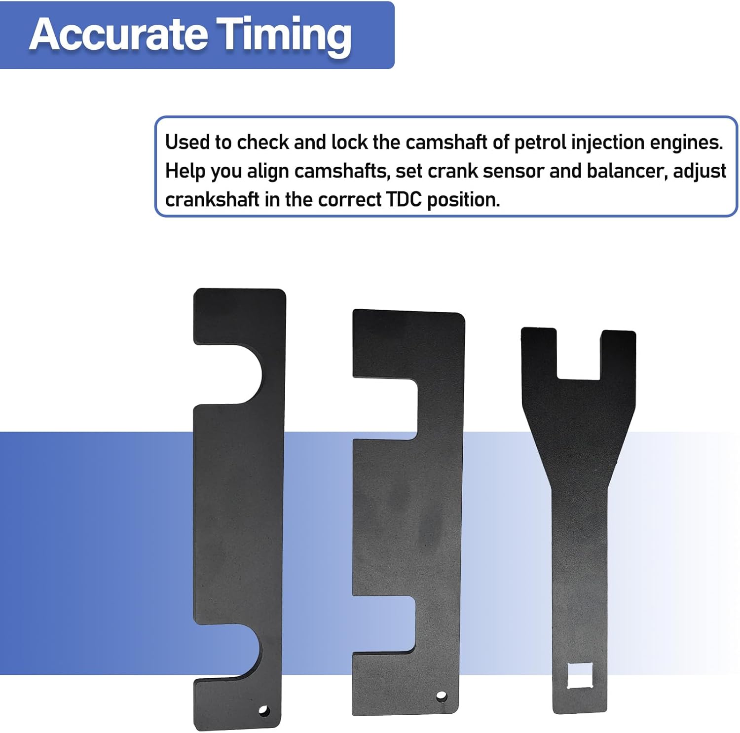 Engine Camshaft Locking Alignment Timing Tool Kit, Compatible with Buick Excelle Weilang Chevrolet Cruze Roewe RX5 1.5T,1.4,1.0 Engine Engine Timing Kit EN-51367 EN-51298 EN-51632 EN-49979