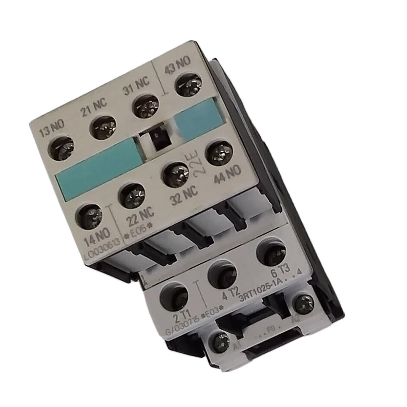 WTEPNQQDI for 3RT1025-1AF04 17A 7.5kW 110V AC 50Hz 3-Pole 2NO+2NC Contactor Module in Box