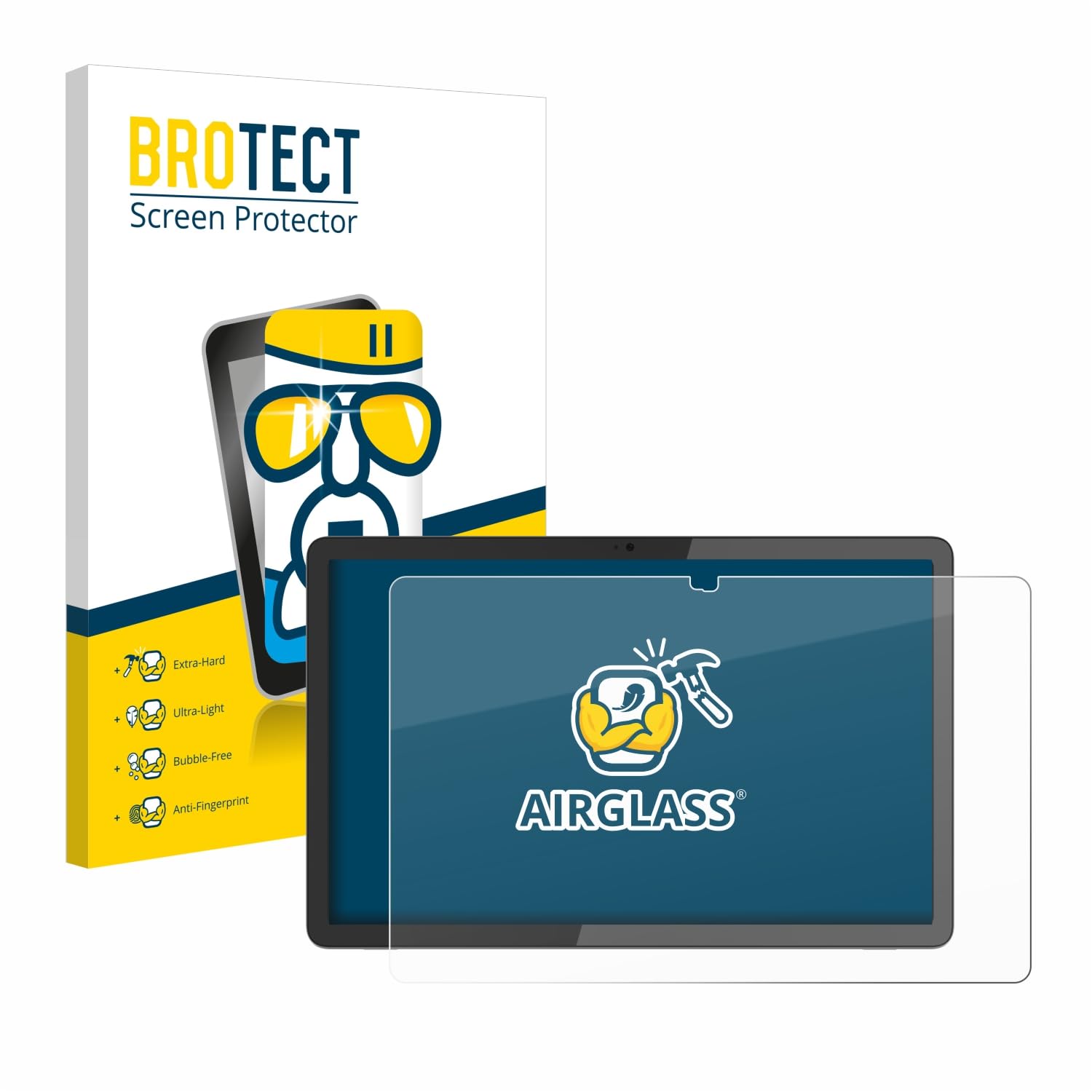 Brotect Protection Écran Verre Trempé 9H Pour Lenovo IdeaPad Duet 3 Chromebook 11" – Antichoc, Anti-Rayures Et Anti-Empreintes – Installation Facile – Transparent - 7