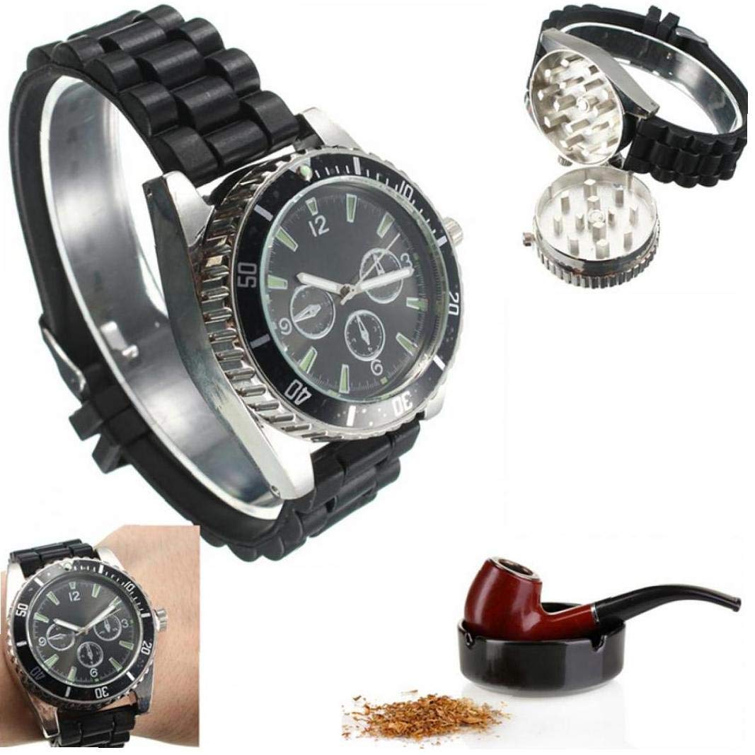 Montre Grinder Poignet Grinder Megnetic Diamant Grinder Dents