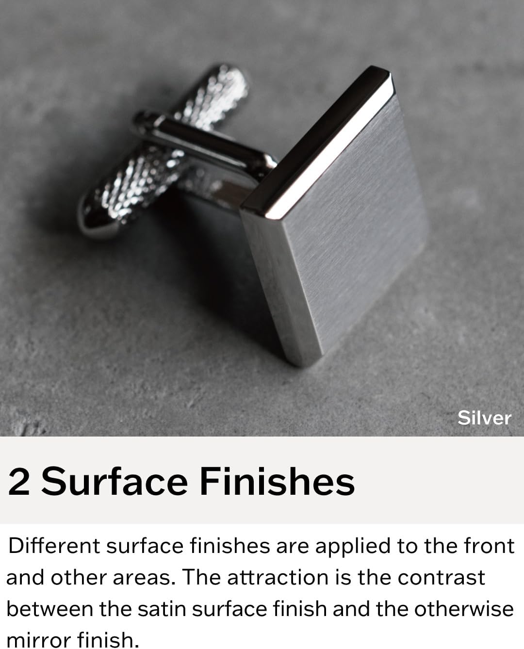 [TAVARAT] Cufflinks for Men cuff links mens Black Silver Light Gold Tps-166