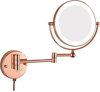 8 Inch Illuminated Makeup Mirror Double Sided...