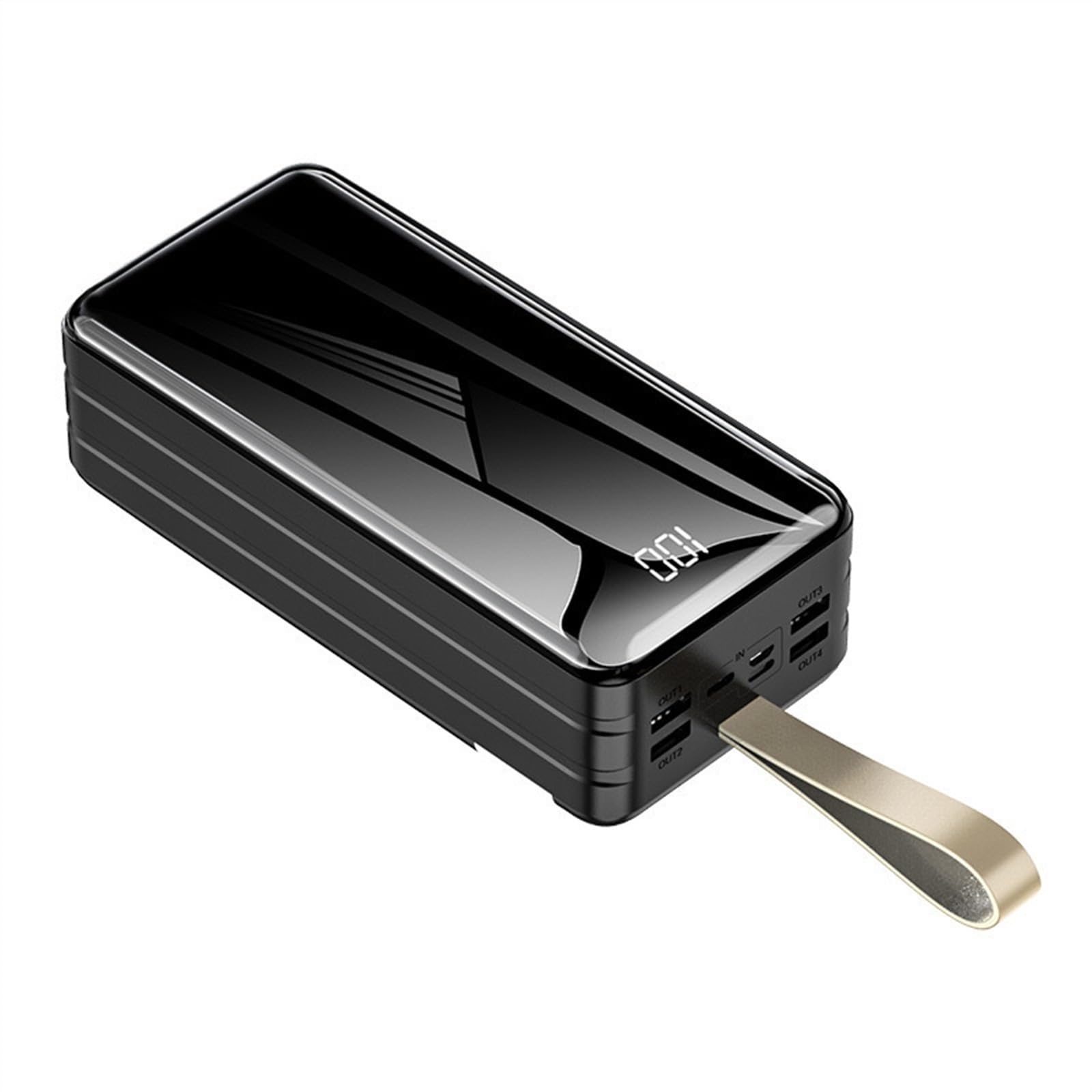 SHOKHI 100000mAh Power Bank Portable Charger 4 USB Powerbank Compatible with Xiaomi ICompatible with Compatible with Phone Samsung