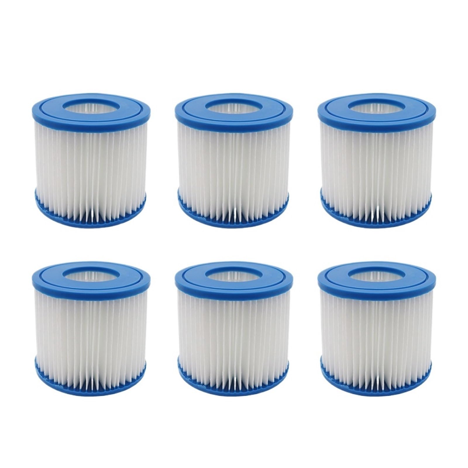 Cartucho De Filtro De Piscina Tipo D, Compatible Con Summer Waves, Reemplazo P57100102 SFS-350 RP-350 RP-400 RP-600 RX-600 SFS-600(6pcs)