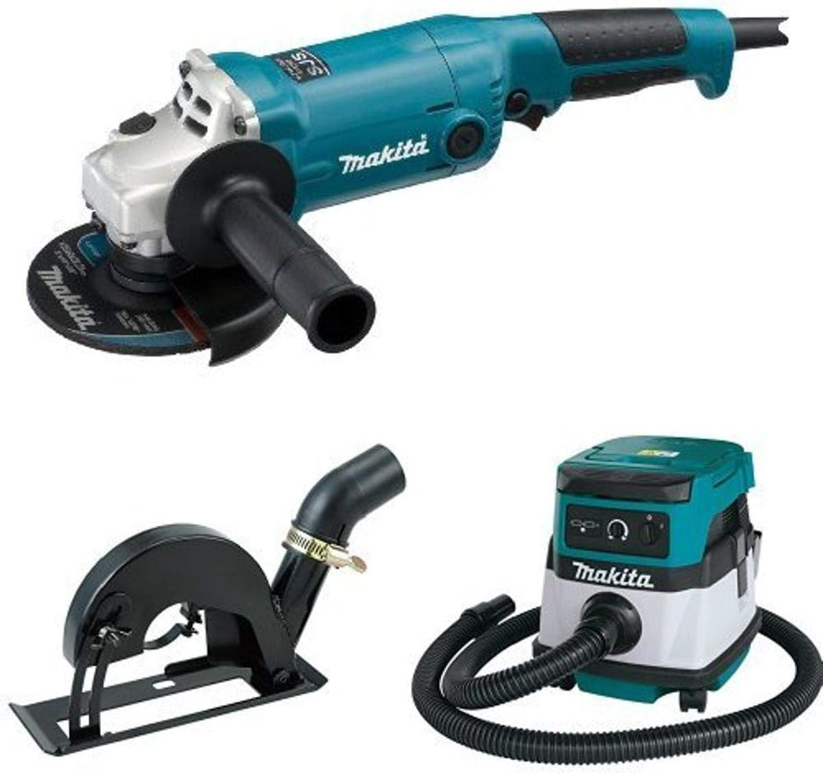 Makita GA5020 5Inch SJS Angle Grinder, with AC/DC Switch, 1937945