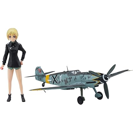 Amazon ハセガワ ストライクウィッチーズ エーリカ ハルトマン W メッサーシュミット Bf109g 6 1 スケール レジンキット Sp409 プラモデル 通販