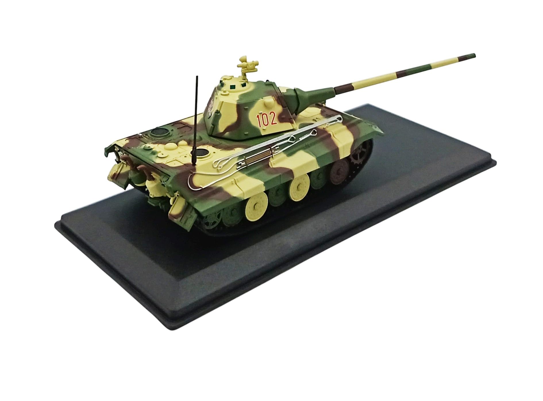 OPO 10 - Conjunto de 2 Tanques de Batalla: Sherman del Ejército de EE. UU. + E-50 Standardpanzer de la Wehrmacht (Segunda Guerra Mundial, Alemania, 1945) - Escala 1/72 - CM003+4