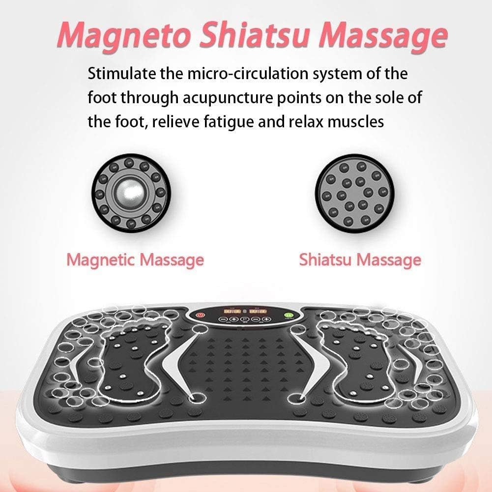 Vibration Trainers Lose Fat Vibration Plate Exercise Machine Weight Loss Home Workouts Body Toning Vibration Platform Machine Thin Arms Thin Waist Thin Stomach Fitness Power Supply Board