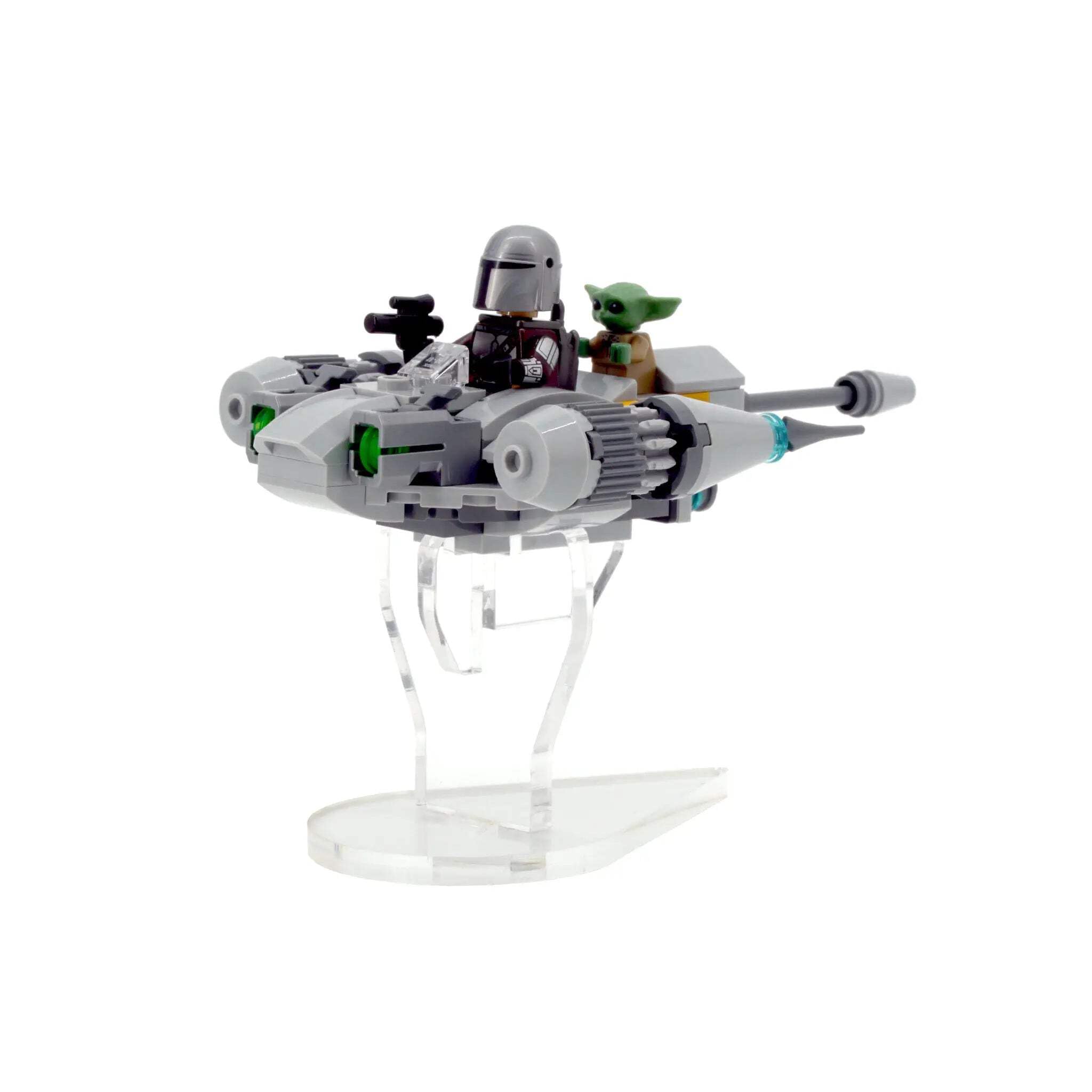 Brickcessories Display Stand for 75363 - The Mandalorian N-1 Starfighter Microfighter