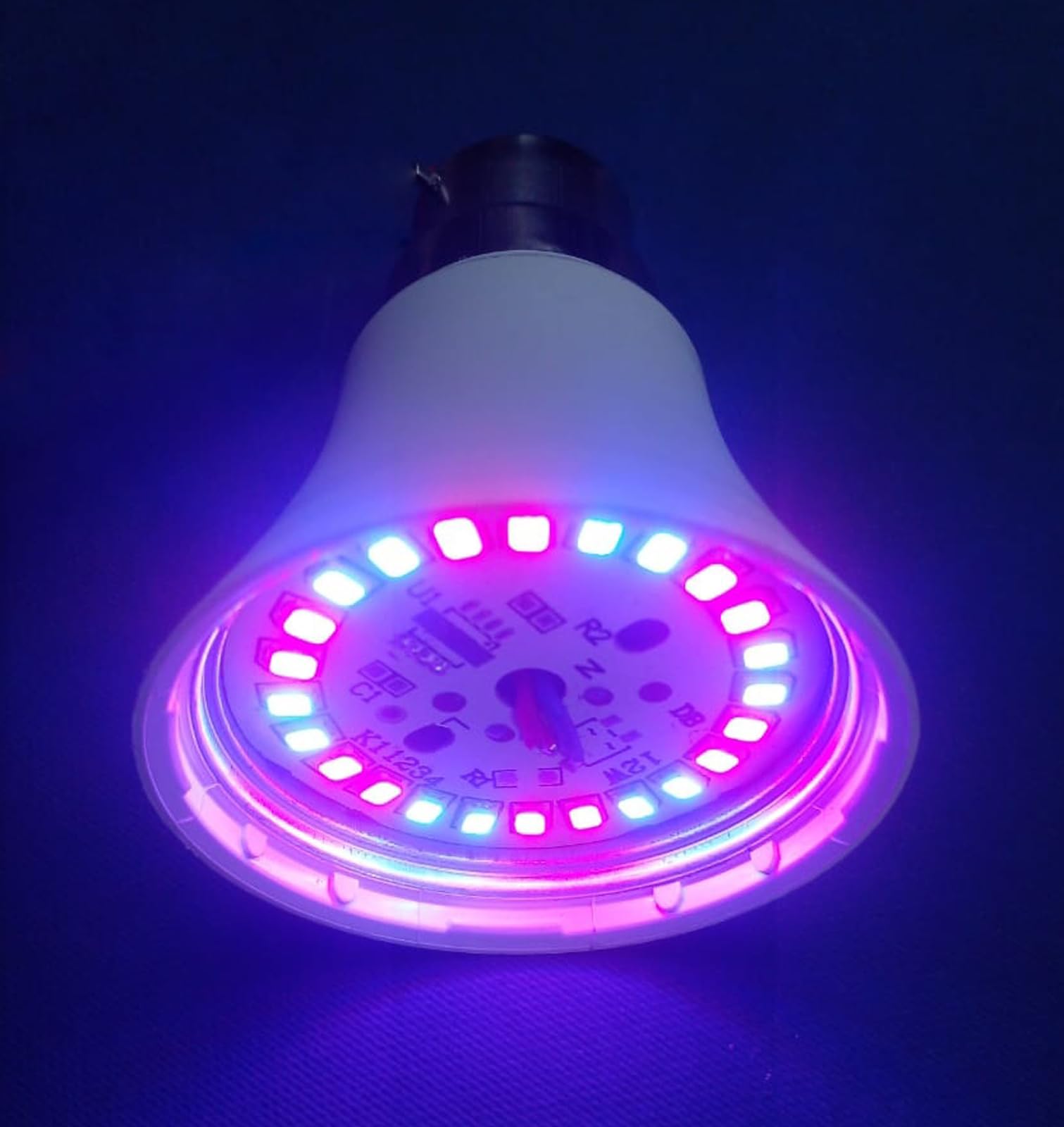 TORPE-Full Spectrum 12W (75W Equivalant) A19 B22 Plant Grow Light Bulb with clear pc cover. (RB_12-12) 90 Days warranty-image-39