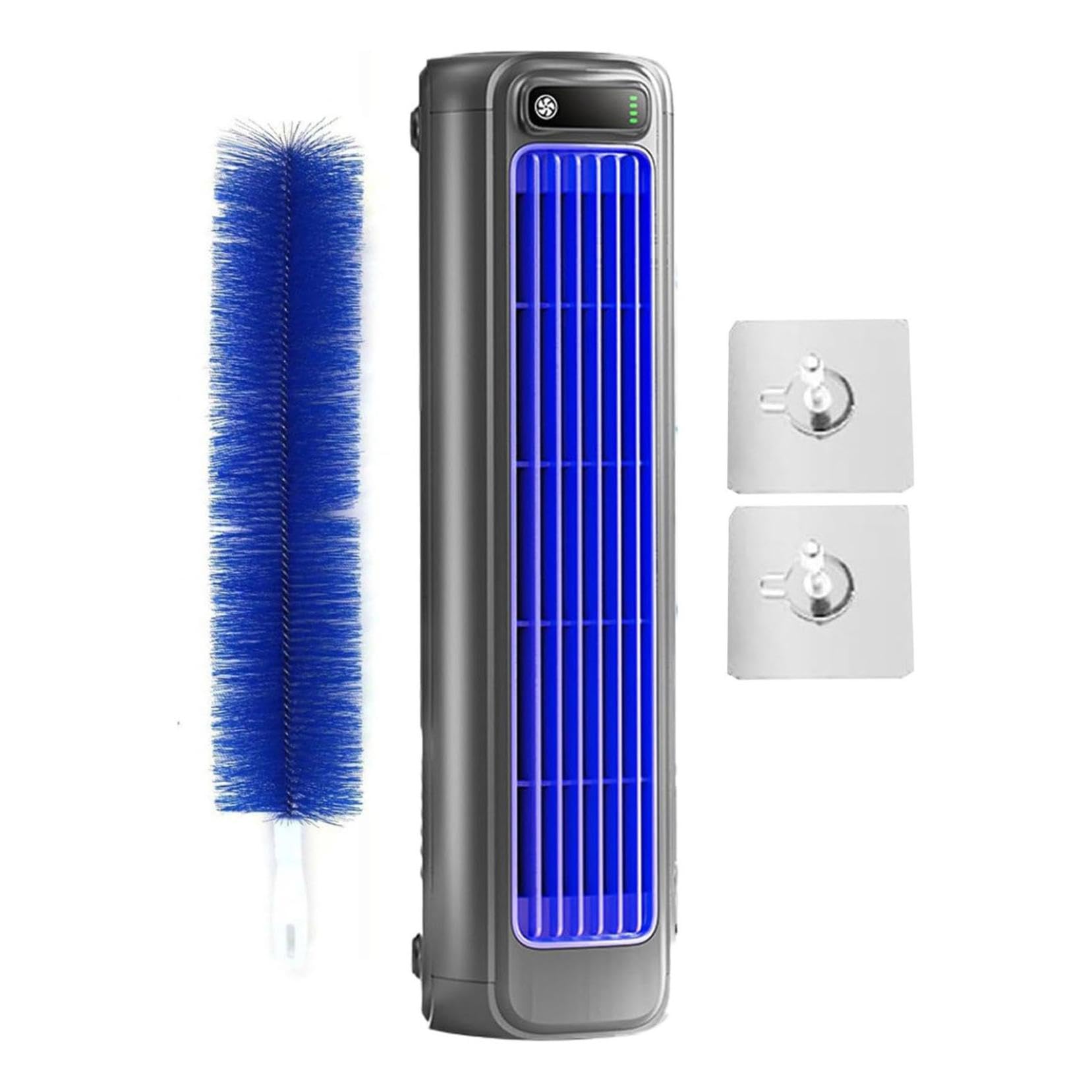 Coldeeze Cooling Fan, cooling Ace Portable Air Cooler, Cooling Ace Portable Air Cooler, Desktop portable Tower Fan Noiseless With Three Speed, for Bedroom/Office/Kitchen/Bathroom (Gray)