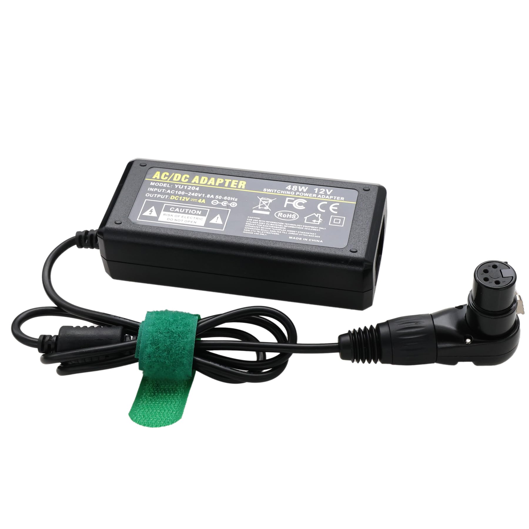 HangTon 4-pinowy zasilacz XLR pod kątem prostym do Sony PMW400 3500V F5500V Z750 Z580 Canon C400 C500 MKII Panasonic AK AJ Cinema Monitor kamery 12V 4A DC